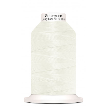 Gütermann Bulky-Lock 80 Nähgarn Polyester 111 - 1000m von Gütermann