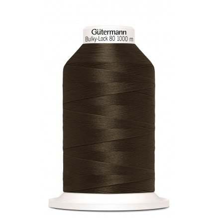 Gütermann Bulky-Lock 80 Nähgarn Polyester Braun 696 - 1000m von Gütermann