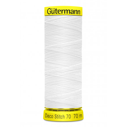 Gütermann Deco Stitch 70 Nähgarn Polyester 800 - 70m Gütermann Deco Stitch 70 Nähgarn Polyester 800 - 70m von Gütermann