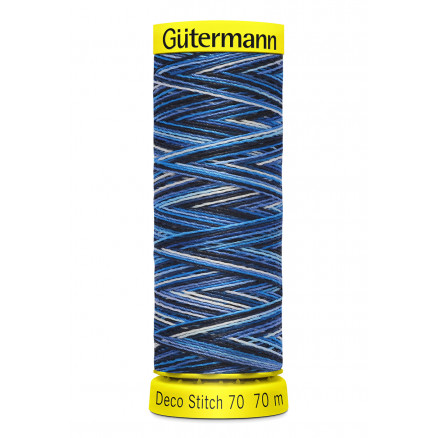 Gütermann Deco Stitch Multi 70 Dunkelblau Nähgarn Polyester 9962 - 70m Gütermann Deco Stitch Multi 70 Dunkelblau Nähgarn Polyester 9962 - 70m von Gütermann