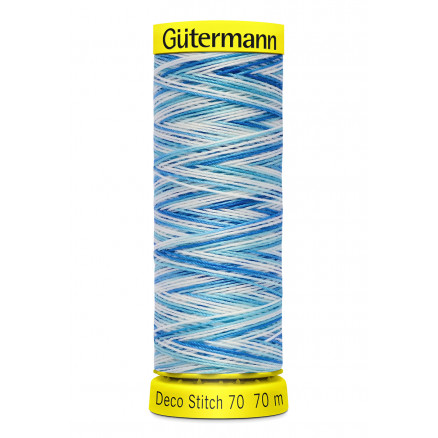 Gütermann Deco Stitch Multi 70 Hellblau Nähgarn Polyester 9954 - 70m Gütermann Deco Stitch Multi 70 Hellblau Nähgarn Polyester 9954 - 70m von Gütermann