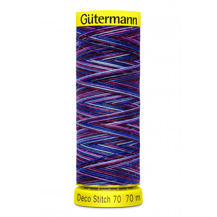 Gütermann Deco Stitch Multi 70 Violett Nähgarn Polyester 9944 - 70m von Gütermann