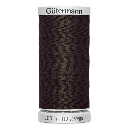 Gütermann Nähgarn Extra Stark 696 Dunkelbraun - 100m von Gütermann
