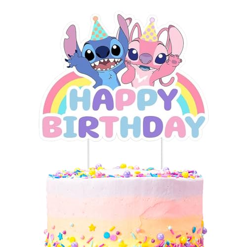 1 Cake Decoration,Kuchen Dekoration,Cupcake Toppers,Cupcake Geburtstag Topper für Junge Mädchen Geburtstag Themen Party von Gugatad