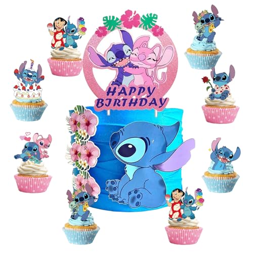 25 Cake Decoration,Kuchen Dekoration,Cupcake Toppers,Cupcake Geburtstag Topper für Junge Mädchen Geburtstag Themen Party von Gugatad