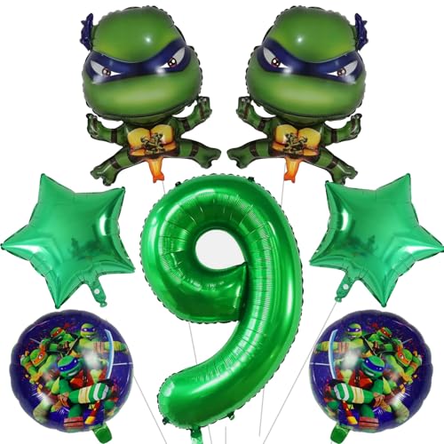 7 Stück Geburtstags Deko,Geburtstagsdeko 9 Jahre alt, Kinder Geburtstagdeko,Folienballon Party Dekoration Set 7 Stück Geburtstags Deko,Geburtstagsdeko 9 Jahre alt, Kinder Geburtstagdeko,Folienballon Party Dekoration Set von Gugatad