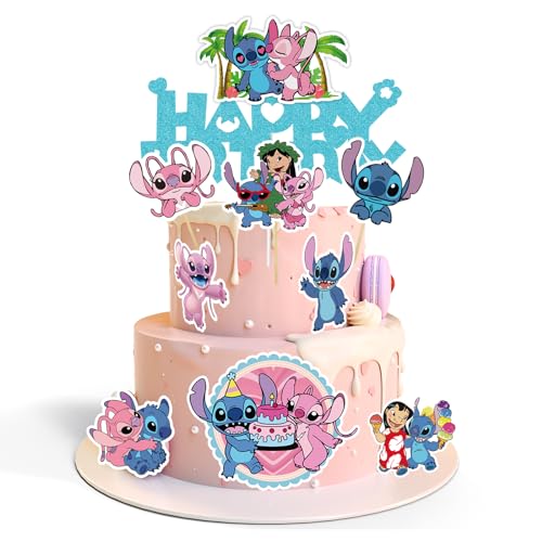 9 Stit Cake Decoration,Stit Cupcake Toppers,Cupcake Geburtstag Topper für Junge Mädchen Geburtstag Themen Party 9 Stit Cake Decoration,Stit Cupcake Toppers,Cupcake Geburtstag Topper für Junge Mädchen Geburtstag Themen Party von Gugatad