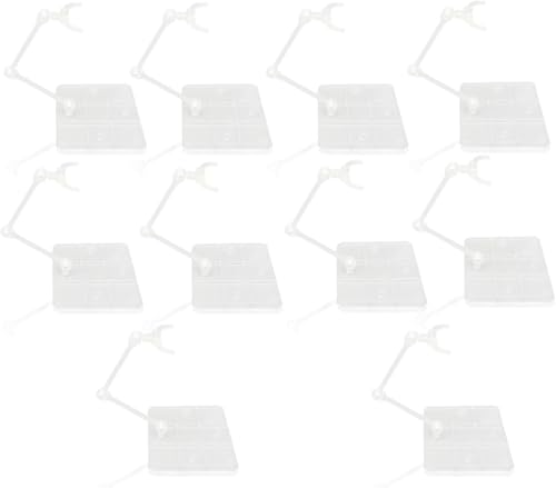 Gugxiom Anime-Figurenständer, Acryl langlebig Figur Display Stand, 10 Sets breite Kompatibilität transparent stabilen Figur Unterstützung Halter für 6in Modelle Gugxiom Anime-Figurenständer, Acryl langlebig Figur Display Stand, 10 Sets breite Kompatibilität transparent stabilen Figur Unterstützung Halter für 6in Modelle von Gugxiom