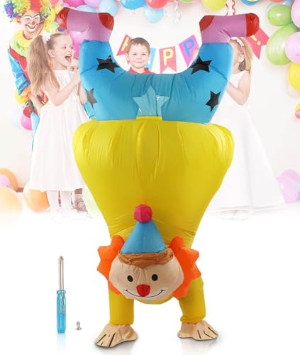 Gugxiom Aufblasbares Clown-Kostüm, Lustiger Festlicher Tagesanzug, Halloween- und Weihnachtskostüme, Aufblasbarer Ganzkörperanzug Für Männer und Frauen, Ostern, Frohe Weihnachten, Gugxiom Aufblasbares Clown-Kostüm, Lustiger Festlicher Tagesanzug, Halloween- und Weihnachtskostüme, Aufblasbarer Ganzkörperanzug Für Männer und Frauen, Ostern, Frohe Weihnachten, von Gugxiom