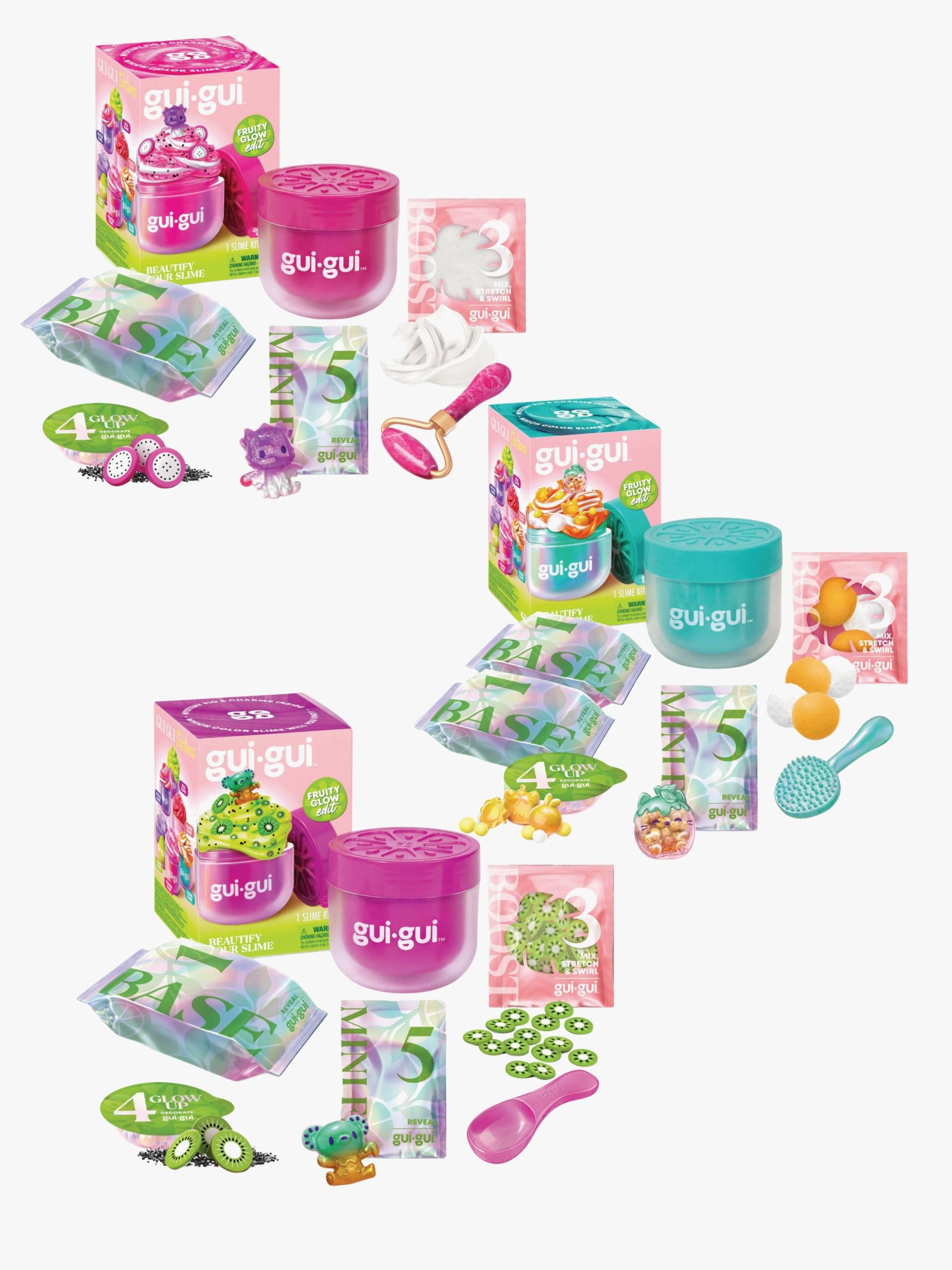 GUI GUI Slime Fruity Glow 3er-Pack Exotisch GUI GUI Slime Fruity Glow 3er-Pack Exotisch von Gui Gui