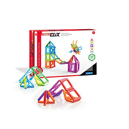 Guidecraft Power Clix Konstruktion, 26 Teile, Mehrfarbig (1) von Guidecraft