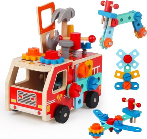 47Pcs Werkzeugkoffer Kinder, Kinderwerkzeug Holzspielzeug Montessori Spielzeug ab 2 3 4 Jahre Kinderspielzeug Werkzeugkasten Kinder Geschenk Junge Mädchen 2 3 4 Jahre 47Pcs Werkzeugkoffer Kinder, Kinderwerkzeug Holzspielzeug Montessori Spielzeug ab 2 3 4 Jahre Kinderspielzeug Werkzeugkasten Kinder Geschenk Junge Mädchen 2 3 4 Jahre von Guihumz