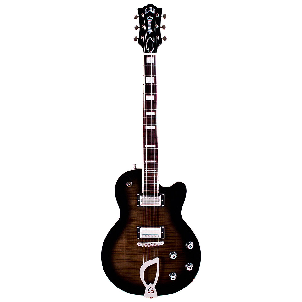 Guild Aristocrat HH Trans Black E-Gitarre von Guild