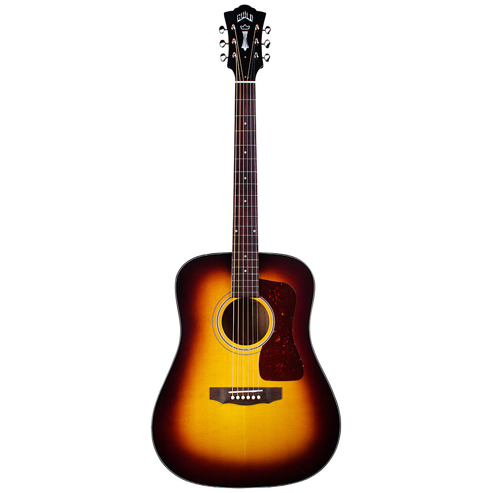 Guild D-40 Traditional Antique Burst Westerngitarre von Guild