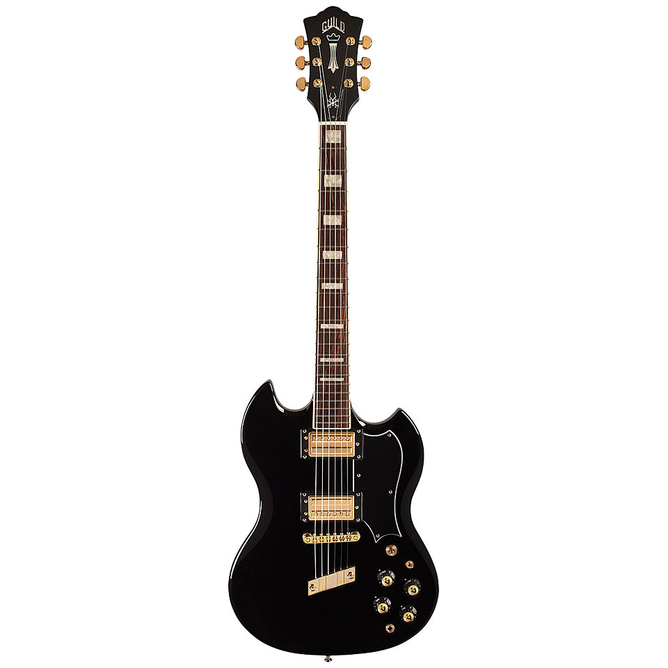 Guild Polara Kim Thayil Black E-Gitarre Guild Polara Kim Thayil Black E-Gitarre von Guild