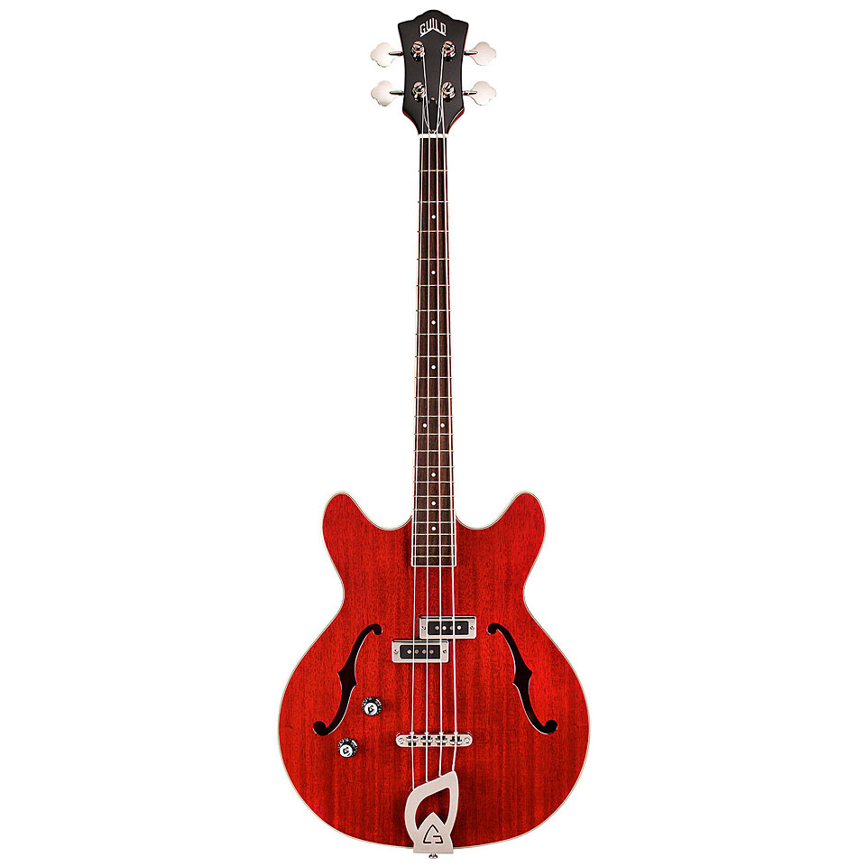 Guild Starfire Bass I Cherry Red E-Bass Lefthand von Guild