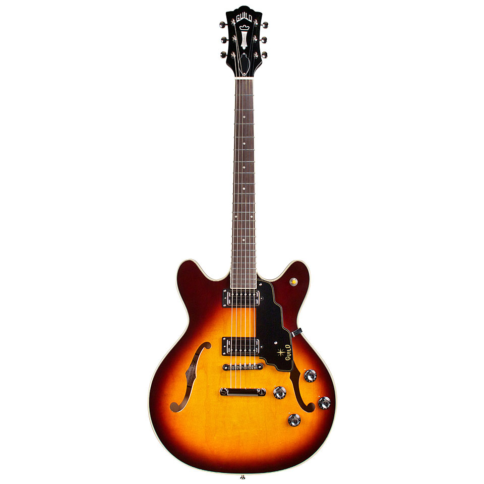 Guild Starfire IV Antique Burst E-Gitarre von Guild