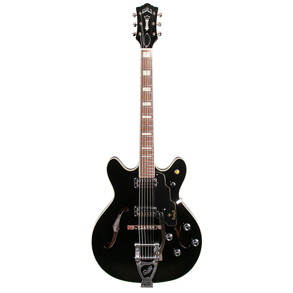 Guild Starfire V Black E-Gitarre Guild Starfire V Black E-Gitarre von Guild