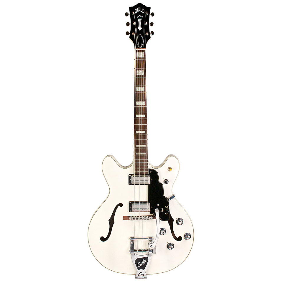 Guild Starfire V Snowcrest White E-Gitarre Guild Starfire V Snowcrest White E-Gitarre von Guild