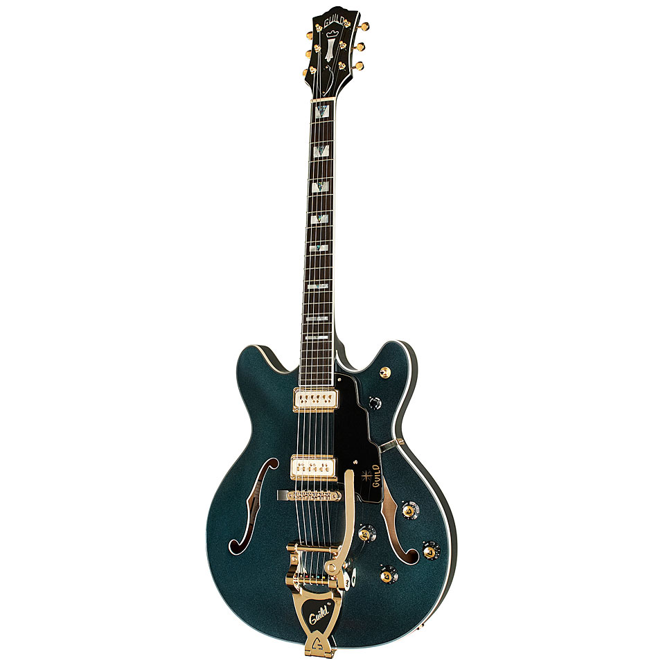 Guild Starfire VI Special Kingswood Green E-Gitarre von Guild