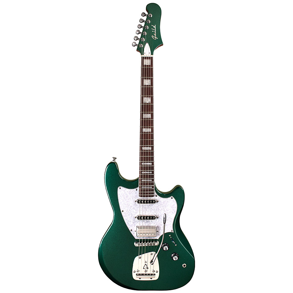 Guild Surfliner Deluxe Evergreen E-Gitarre von Guild