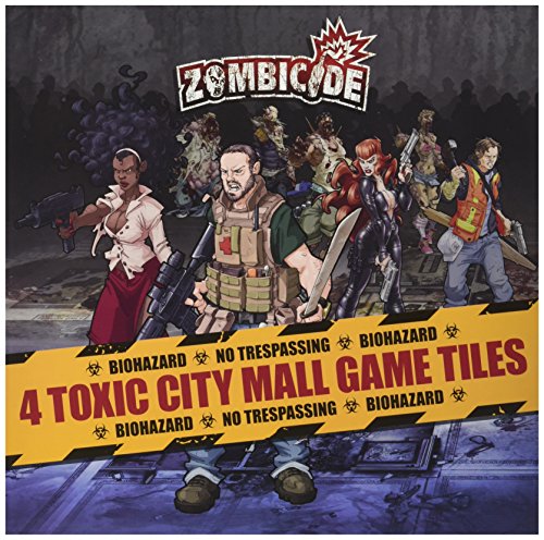 Guillotine Games Zombicide: Toxic City Mall Tiles’ Expansion von CMON