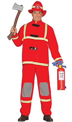 Fiestas GUiRCA Erwachsenes Kostüm Feuerwehrmann Feuerwehrmann von Fiestas GUiRCA
