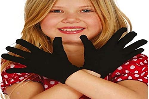FIESTAS GUIRCA GUI18542 - Schwarze Kinder-Handschuhe, 22 cm von Fiestas GUiRCA