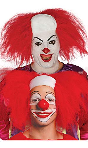 Guirca Fiestas GUI4976 - Clown Kahlkopf-Perücke mit Haaren (Box Container) von Guirca
