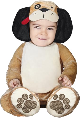 Guirca 82620 Hundekostüm für Babys, hellbraun, 0-12 Monate Guirca 82620 Hundekostüm für Babys, hellbraun, 0-12 Monate von FIESTAS GUIRCA