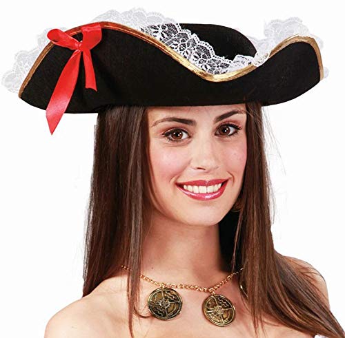 Guirca Fiestas GUI13957 - Frauen-Piratenhut, Schwarz Guirca Fiestas GUI13957 - Frauen-Piratenhut, Schwarz von Guirca
