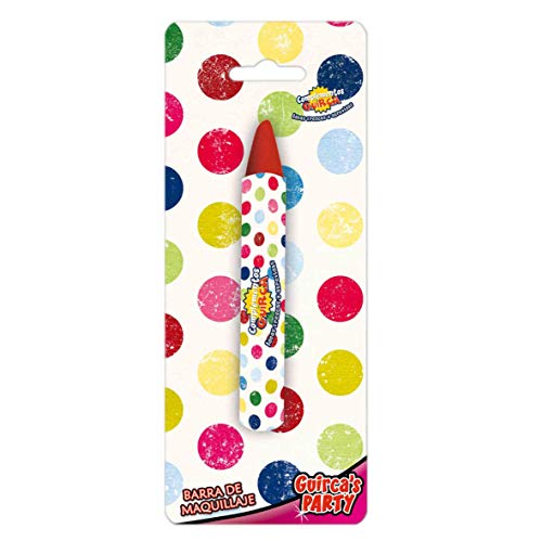Guirca Fiestas GUI15221 - Blister Pack: Make-up Stick, 14x90. rot Guirca Fiestas GUI15221 - Blister Pack: Make-up Stick, 14x90. rot von Guirca