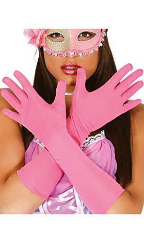 Guirca Fiestas GUI16521-1 Paar Pinke Handschuhe, 45 cm von Guirca