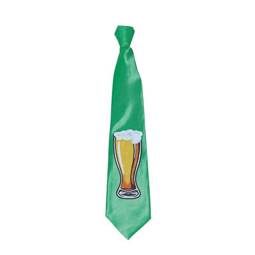 Guirca Grüne Krawatte mit St. Patrick's Day's Bier von Fiestas GUiRCA
