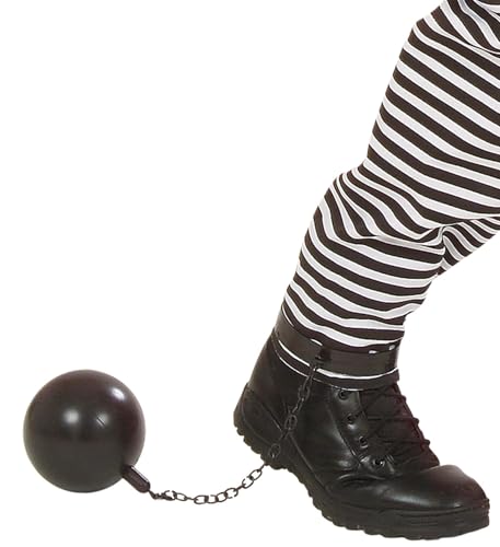 FIESTAS GUIRCA Kunststoff-Ball U (16458.0) - Unisex, Kostüm, Halloween - Halskette von Guirca