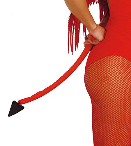 Guirca Teufelsschwanz rot Teufel Schwanz Kostüm Devil 50 cm von FIESTAS GUIRCA