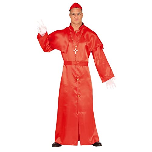FIESTAS GUIRCA Kardinal Heiliger Karneval Fasching Kostüm für Herren Kirche Bischof Priester Gr. M-XL, GröÃŸe:L von Fiestas GUiRCA