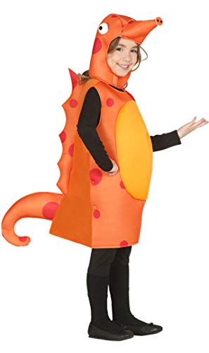 Guirca Seepferdchen Kostüm für Kinder,Orange,3-4 Jahre (95-105cm) von FIESTAS GUIRCA, S.L.