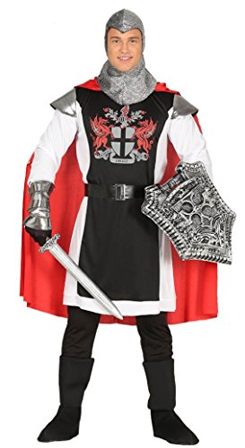 Guirca 88273 - Mittelalterlicher Ritter, Erwachsene, Größe M 48-50 von Fiestas GUiRCA