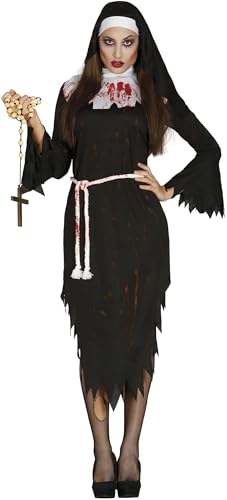 FIESTAS GUIRCA Kostüm Dämonische Nonne für Erwachsene, Größe L (42-44) von FIESTAS GUIRCA