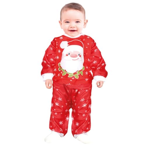 Guirma Schattige Rode Jumpsuit Santa Baby Kind Kostuum von Guirma