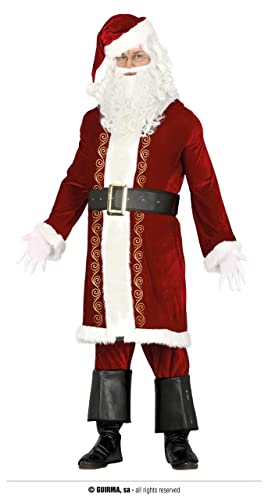 Weihnachten & Alt & Neu Kostüme | Der Einzige Echte Weihnachtsmann Kostüm | Größe 54-56 | Weihnachten | Verkleiden von Guirma