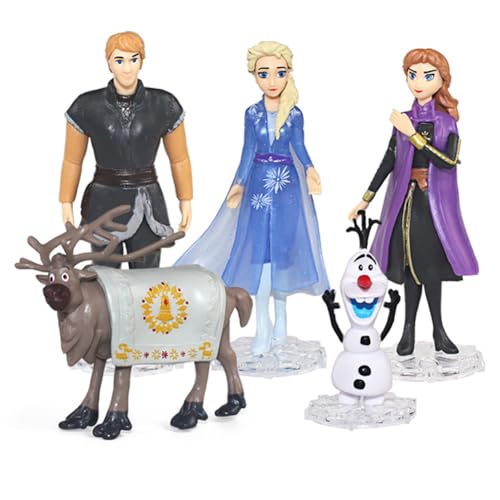 5 Pcs Frozen Figures Set, Eisprinzessin Figuren Set, Mini Cake Tortenfiguren Dekoration Geburtstags Party liefert Ornamente Cake Topper Party Dekoration Lieferungen Kinder 5 Pcs Frozen Figures Set, Eisprinzessin Figuren Set, Mini Cake Tortenfiguren Dekoration Geburtstags Party liefert Ornamente Cake Topper Party Dekoration Lieferungen Kinder von Gujey