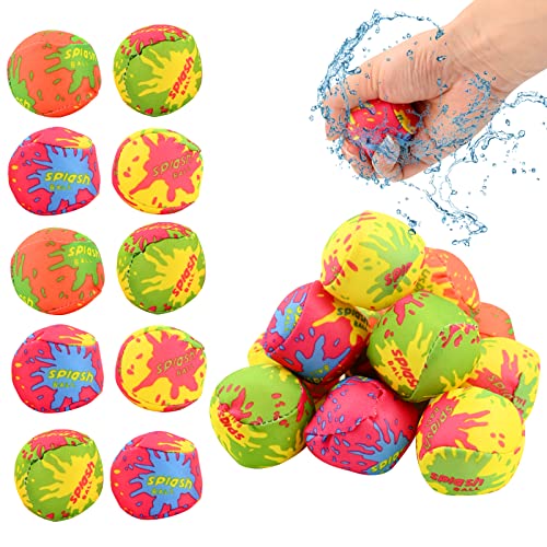 Gukasxi 24 Stück Wasserbomben Wiederverwendbar Splash Bälle Wasserspielzeug Kinder Wasserball Pool Spielzeug für Sommer Wasser Aktivitäten Garten Pool Outdoor Gukasxi 24 Stück Wasserbomben Wiederverwendbar Splash Bälle Wasserspielzeug Kinder Wasserball Pool Spielzeug für Sommer Wasser Aktivitäten Garten Pool Outdoor von Gukasxi