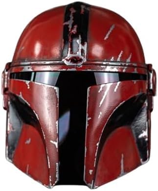 Authentic Armor Mandalorian Helm – Durable Steel Cosplay, LARP, Halloween-Kostüm-Zubehör, 20,3 x 22,9 x 66 cm, Rot & Schwarz Authentic Armor Mandalorian Helm – Durable Steel Cosplay, LARP, Halloween-Kostüm-Zubehör, 20,3 x 22,9 x 66 cm, Rot & Schwarz von Gulvintilabcal