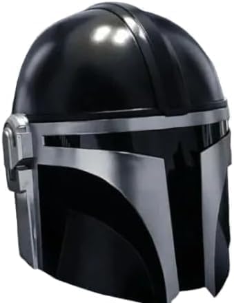 Authentischer Mandalorianer-Helm, Cosplay, LARP, Halloween, tragbares Kostümzubehör für Männer und Frauen, 20,3 x 22,9 x 66 cm, Schwarz Authentischer Mandalorianer-Helm, Cosplay, LARP, Halloween, tragbares Kostümzubehör für Männer und Frauen, 20,3 x 22,9 x 66 cm, Schwarz von Gulvintilabcal