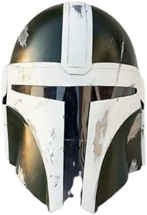Gulvintilabcal Crusader Armor Helm Tempelritter | Antiker Helm aus Stahl, Mandalorianer-Helm, grün, handbemalt, Spiel-Stahlhelm, Geschenk, Einheitsgröße für Erwachsene Gulvintilabcal Crusader Armor Helm Tempelritter | Antiker Helm aus Stahl, Mandalorianer-Helm, grün, handbemalt, Spiel-Stahlhelm, Geschenk, Einheitsgröße für Erwachsene von Gulvintilabcal