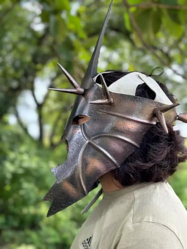 Gulvintilabcal Hexenkönig Helm, Hexenkönig Maske, Angmar Helm, LOTR Kostüm Sauron Helm Gulvintilabcal Hexenkönig Helm, Hexenkönig Maske, Angmar Helm, LOTR Kostüm Sauron Helm von Gulvintilabcal