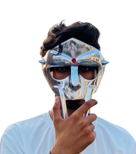 Gulvintilabcal MF Doom Mittelalter Gladiator Maske Krieger Römer Cosplay Kostüm Requisite Halloween Party Gulvintilabcal MF Doom Mittelalter Gladiator Maske Krieger Römer Cosplay Kostüm Requisite Halloween Party von Gulvintilabcal