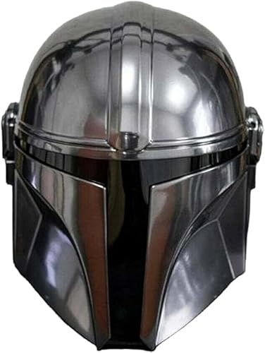 Gulvintilabcal Mandalorian Helm Handcrafted Black Series Star Wars Rüstung für Cosplay & Festivals Standard Silber Gulvintilabcal Mandalorian Helm Handcrafted Black Series Star Wars Rüstung für Cosplay & Festivals Standard Silber von Gulvintilabcal